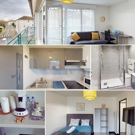 Apartment La Perle De Bussy- Grand Cosy -parking-balcon- Disneyland - Paris Bussy-Saint-Georges